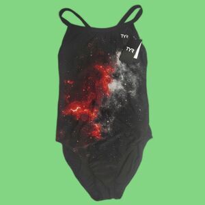 NWT TYR Durafast Elite Diamondfit Swimsuit Starborne Size 36(L) Competitive Race